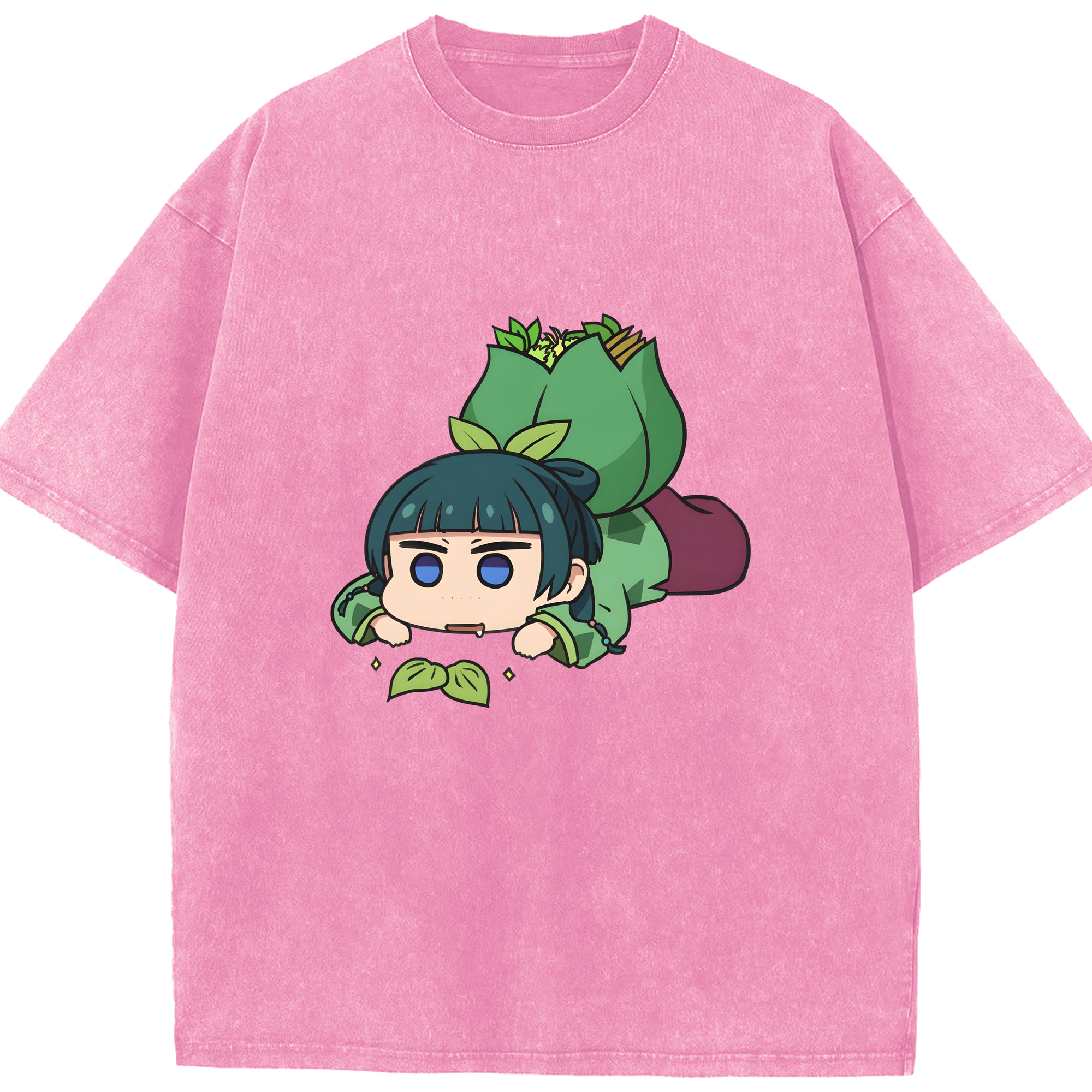 （画像用） 薬屋のひとりごと The Apothecary Diaries 綿100% ヴィンテージ風 半袖Tシャツ（フロントプリント）